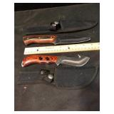 Frost Cutlery Fixed-Blade Knives Lot