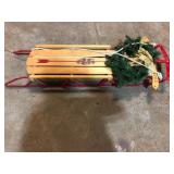 Flexible Flyer Wood and Steel Runner Sled