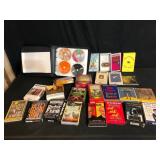 Lot of Audiobooks and Music CDs with Case