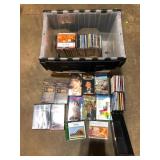 Large Lot of CDs VHS Tapes and DVD Media