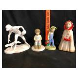 Rockwell Doulton and Hook Figurines Lot of 4