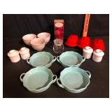 Chantal Butter Crocks and Bakers Lot