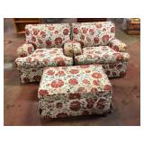 O Henry House Pair Armchairs and Ottoman