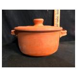 Terracotta Clay Lidded Handi Pot