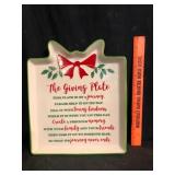Lenox Holiday The Giving Plate Christmas Dish
