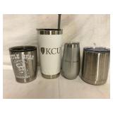 Yeti and Personalized Tumblers Lot of 4