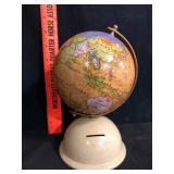 Seo Jeon Tin Litho Globe Still Bank