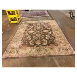 Surya Caesar Brown Wool Area Rug 8x11