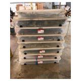 Rubbermaid 8 XL Underbed Totes With Greenery