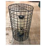 Wild Birds Unlimited Tube Feeder with Cage