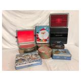 Lot of 12 Assorted Holiday Gift Tins