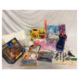 Lot of Kids Toys Puzzle and Microscope