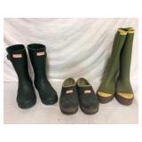 Hunter and American Eagle Boots Lot of 3