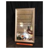 Mirrored Medicine Cabinet With Glass Shelves