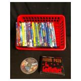 Kids DVD Lot and Godfather Audiobook CD