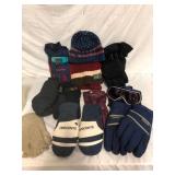 Descente Columbia Gloves Mittens Lot of 14