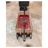 Radio Flyer Trav-Ler Steel Wagon With Wood Rails