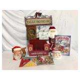 Royal Doulton Santa Jug and Holiday Decor Lot