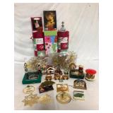 Lot of Christmas Ornaments and Decorations