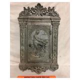 Victorian Style Cast Metal Wall Cabinet