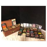 Lot of 50 Plus Gospel 8-Track Tapes and Case