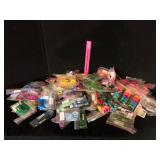 Large Lot of Embroidery Floss and Bobbins