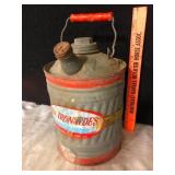 Old Ironsides 1 Gallon Galvanized Gas Can