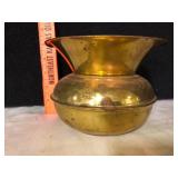 Vintage Brass Spittoon Cuspidor