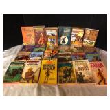 Lot of 24 Western Paperbacks Fargo Sundance