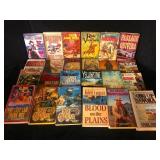 Lot of 24 Western Paperback Novels Will Cade