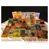 Lot of 30 Vintage Cowboy Western Paperbacks