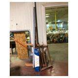 Wood Artist Easel and Drying Racks Lot of 5
