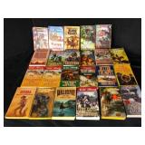 Lot of 23 Will Henry Western Paperbacks