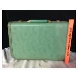 Vintage Taperlite Green Hardshell Suitcase
