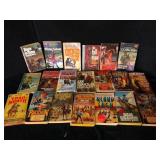 Lot of 20 Western Paperbacks Halleran and Roderus