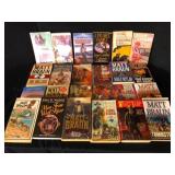 Lot of 24 Matt Braun and Western Paperbacks