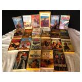 Lot of 22 T V Olsen and Western Paperbacks