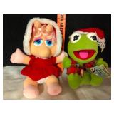 Pair of 1988 McDonalds Muppet Babies Plush
