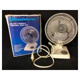 Windmere 2 Speed 6 in Desk Fan with Box