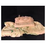 Lot of 2 Vintage Chenille Bedspreads