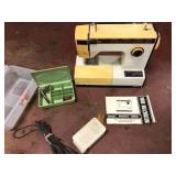 Montgomery Ward 1954 Sewing Machine with Manual