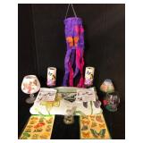 Lot of 11 Butterfly Theme Decor and Craft Items