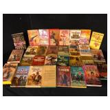 Lot of 30 Vintage Western Fiction Paperbacks