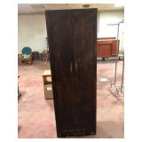 Metal Storage Cabinet 22 by 11 by 65 in