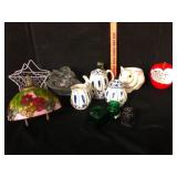 Avon Bunny and Vintage Glass Pottery Lot of 12