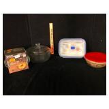 Anchor Libbey Luminarc Glass Bakeware Lot of 7