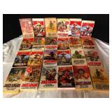 Lot of 24 Slocum Jake Logan Western Paperbacks