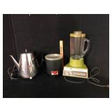 Waring Blender Sunbeam Percolator GE Fry Pot