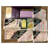 Lot of 9 New in Package Vintage Bed Sheets