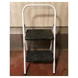 Cosco Two Step Folding Stool - White Steel